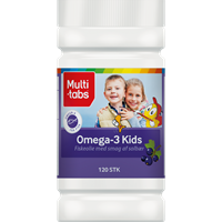 Multi-tabs Omega-3 Kids, 120 stk.